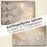 Kaffeespitzen, Journal- & Collagepapier, 20 Seiten [Digital] – Bild 4