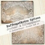 Kaffeespitzen, Journal- & Collagepapier, 20 Seiten [Digital] – Bild 3