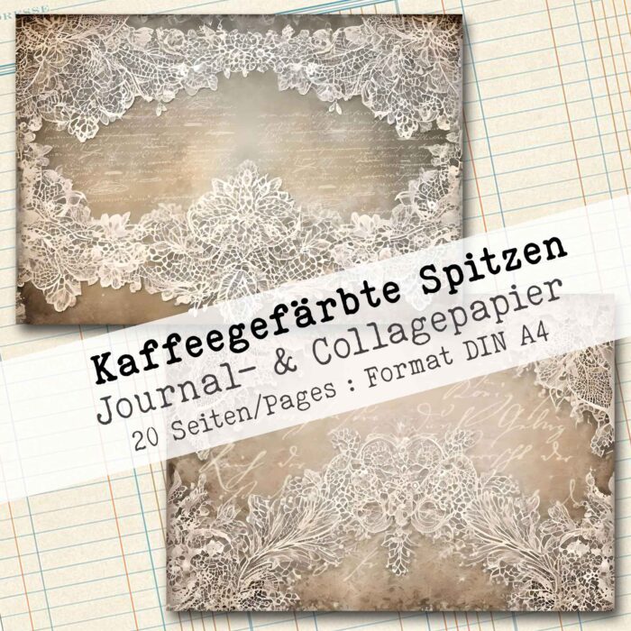 Kaffeespitzen, Journal- & Collagepapier, 20 Seiten [Digital] – Bild 3
