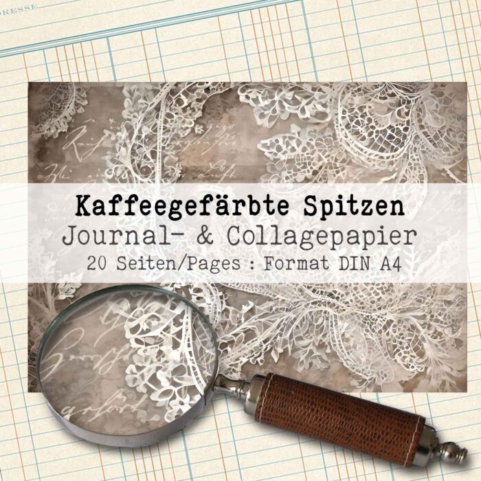 Kaffeespitzen, Journal- & Collagepapier, 20 Seiten [Digital] – Bild 2
