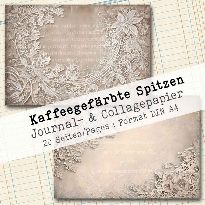 Kaffeespitzen, Journal- & Collagepapier, 20 Seiten [Digital] – Bild 10