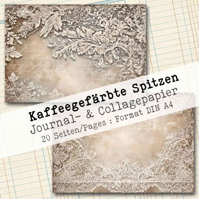 Kaffeespitzen, Journal- & Collagepapier, 20 Seiten [Digital] – Bild 9