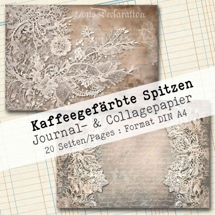 Kaffeespitzen, Journal- & Collagepapier, 20 Seiten [Digital] – Bild 8