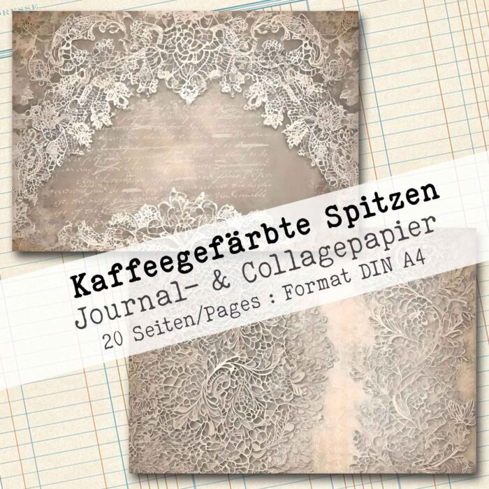 Kaffeespitzen, Journal- & Collagepapier, 20 Seiten [Digital] – Bild 7
