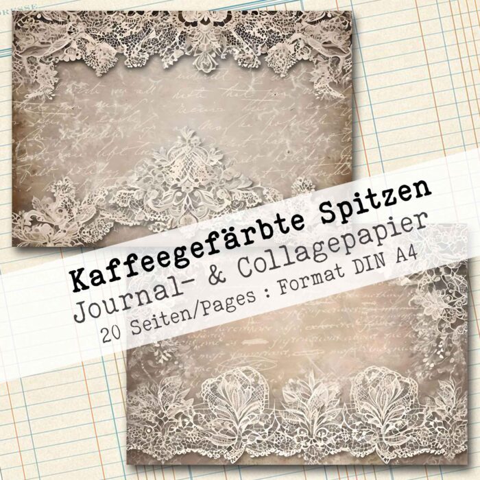 Kaffeespitzen, Journal- & Collagepapier, 20 Seiten [Digital] – Bild 6