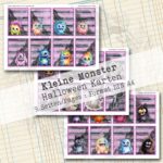 Niedliche Monster, Halloween Karten, 9 Seiten [Digital] – Bild 4