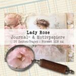 Lady Rose, Journal- & Motivpapiere, 26 Seiten [Digital] – Bild 2