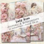 Lady Rose, Journal- & Motivpapiere, 26 Seiten [Digital] – Bild 9