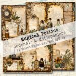 Magical Potions, Journal- & Motivpapier, 24 Seiten [Digital] – Bild 5