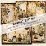 Magical Potions, Journal- & Motivpapier, 24 Seiten [Digital] – Bild 3