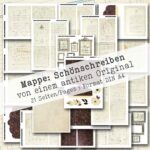 Mappe "Schönschreiben" in 2 Größen, 21 Seiten [Digital]