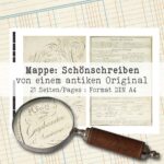 Mappe "Schönschreiben" in 2 Größen, 21 Seiten [Digital] – Bild 2