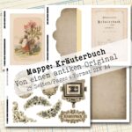 Mappe mit antiken Kräuteraquarellen in 2 Größen, 25 Seiten [Digital] – Bild 5