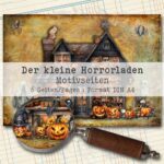 Der kleine Horrorladen, Motivpapier, 6 Seiten [Digital] – Bild 2