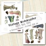 Vintage Modekupfer, 1875 bis 1915, 8 Seiten [Digital] – Bild 6