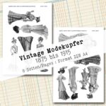 Vintage Modekupfer, 1875 bis 1915, 8 Seiten [Digital] – Bild 4
