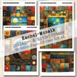 Kachel-Mosaik, Collage- und Motivpapier, 22 Seiten [Digital] – Bild 5