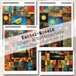 Kachel-Mosaik, Collage- und Motivpapier, 22 Seiten [Digital] – Bild 4