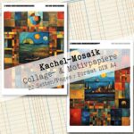 Kachel-Mosaik, Collage- und Motivpapier, 22 Seiten [Digital] – Bild 3