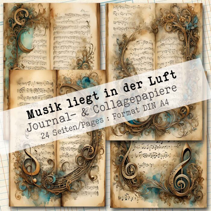 Musik liegt in der Luft, Journal- & Motivpapiere, 24 Seiten [Digital] – Bild 5