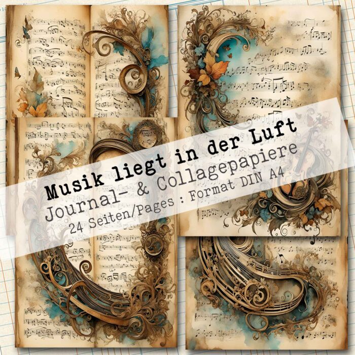 Musik liegt in der Luft, Journal- & Motivpapiere, 24 Seiten [Digital] – Bild 4
