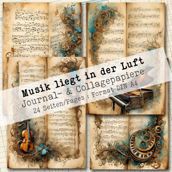 Musik liegt in der Luft, Journal- & Motivpapiere, 24 Seiten [Digital] – Bild 3