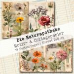 Die Naturapotheke, Motiv- & Collagepapier, 18 Seiten [Digital] – Bild 11