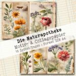 Die Naturapotheke, Motiv- & Collagepapier, 18 Seiten [Digital] – Bild 10