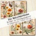 Die Naturapotheke, Motiv- & Collagepapier, 18 Seiten [Digital] – Bild 3