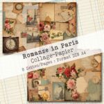 Romanze in Paris, Collage-Papier, 8 Seiten [Digital] – Bild 6
