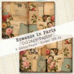 Romanze in Paris, Collage-Papier, 8 Seiten [Digital] – Bild 5