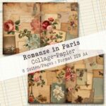 Romanze in Paris, Collage-Papier, 8 Seiten [Digital] – Bild 4