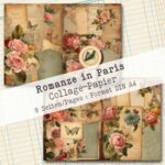 Romanze in Paris, Collage-Papier, 8 Seiten [Digital] – Bild 3