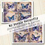 My purple butterfly, Journalpapiere & Karten, 22 Seiten [Digital] – Bild 12