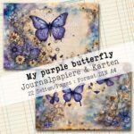 My purple butterfly, Journalpapiere & Karten, 22 Seiten [Digital] – Bild 5