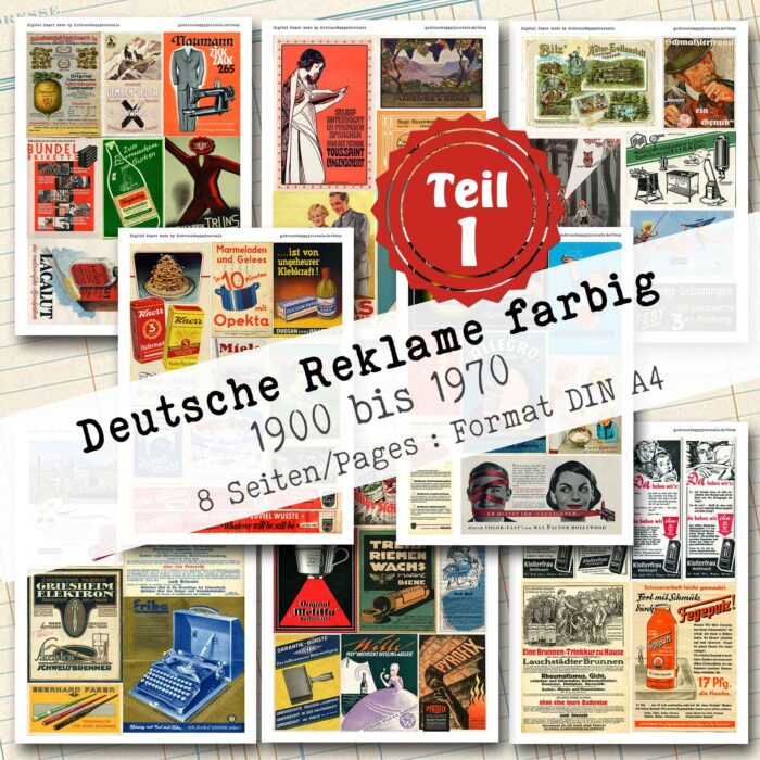 Deutsche Reklame, farbig, Bundle, 18 Seiten [Digital] – Bild 2