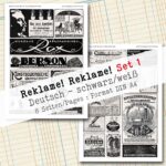 Reklame! Reklame! Set 1, Collage + Fussy Cut, 8 Seiten [Digital] – Bild 6