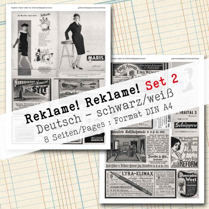 Reklame! Reklame! Set 2, Collage + Fussy Cut, 8 Seiten [Digital] – Bild 5