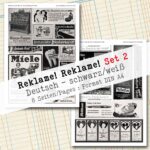 Reklame! Reklame! Set 2, Collage + Fussy Cut, 8 Seiten [Digital] – Bild 3