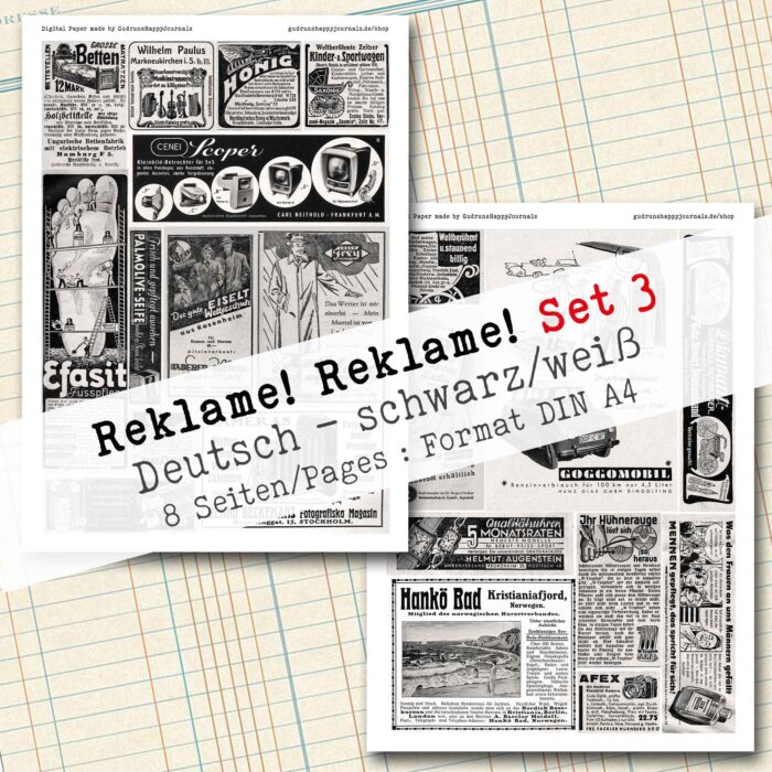 Reklame! Reklame! Set 3, Collage + Fussy Cut, 8 Seiten [Digital] – Bild 6