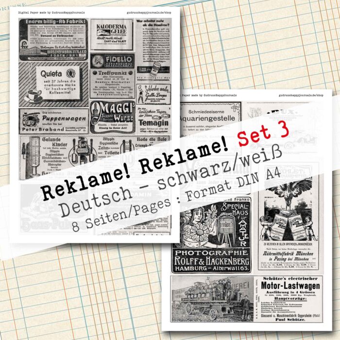 Reklame! Reklame! Set 3, Collage + Fussy Cut, 8 Seiten [Digital] – Bild 5