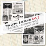 Reklame! Reklame! Set 3, Collage + Fussy Cut, 8 Seiten [Digital] – Bild 3