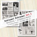 Reklame! Reklame! Set 5, Collage + Fussy Cut, 8 Seiten [Digital] – Bild 4