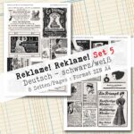 Reklame! Reklame! Set 5, Collage + Fussy Cut, 8 Seiten [Digital] – Bild 3