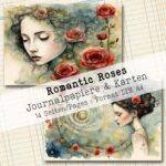Romantic Roses, Journalpapiere & Karten, 14 Seiten [Digital] – Bild 6