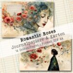 Romantic Roses, Journalpapiere & Karten, 14 Seiten [Digital] – Bild 5