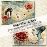 Romantic Roses, Journalpapiere & Karten, 14 Seiten [Digital] – Bild 4