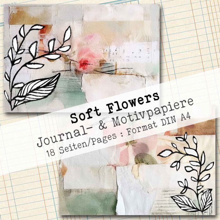 Soft Flowers, Journal- & Motivpapiere, 18 Seiten [Digital] – Bild 11