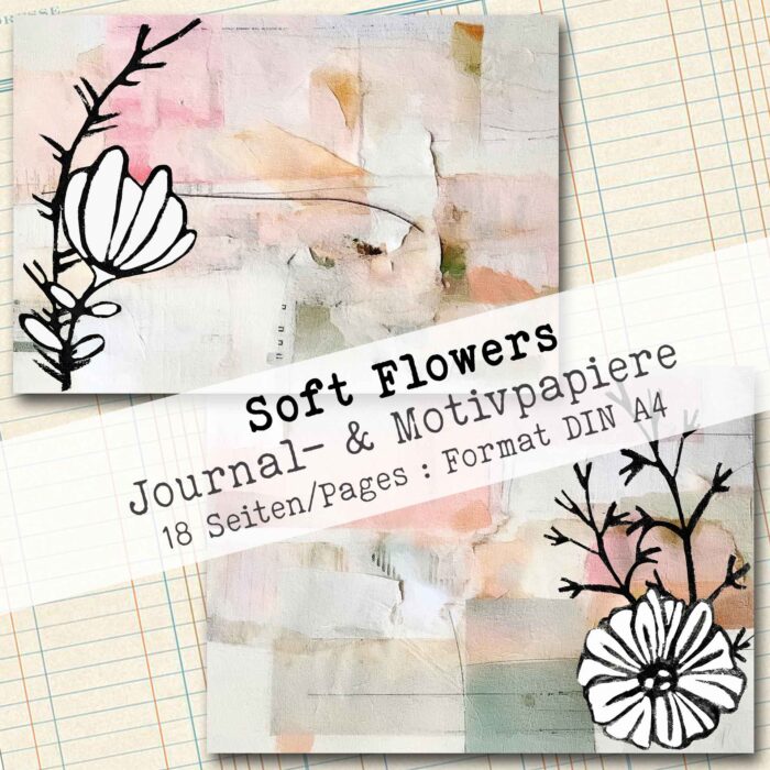 Soft Flowers, Journal- & Motivpapiere, 18 Seiten [Digital] – Bild 9