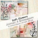 Soft Flowers, Journal- & Motivpapiere, 18 Seiten [Digital] – Bild 6
